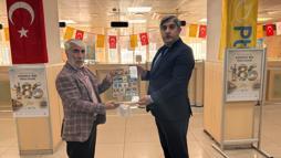 Diyarbakır'da PTT'nin 186'ncı kuruluş yıl dönümü kutlandı