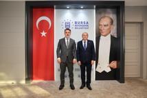 BTSO Başkanı Matlı’dan  Büyükşehir Belediye Başkan Vekili Biba’ya ziyaret