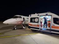 Yenidoğan bebek, ambulans uçakla Şırnak’tan Ankara’ya sevk edildi