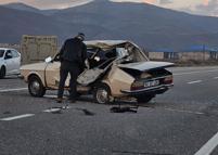 Bingöl'de otomobil ile çarpışan motosikletin sürücüsü ağır yaralandı