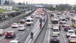 Haftanın ilk iş gününde trafik yoğunluğu - 1