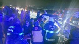 Gaziantep’te 2 ayrı kazada 4 kişi ağır yaralandı