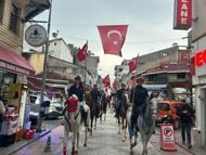 İnebolu'da 3'üncü İstiklal Yolu Atlı Yürüyüşü başladı