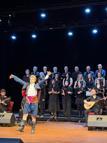 Tozlanmış türküler konserinde öğrenciler ve öğretmenler aynı sahneyi paylaştı