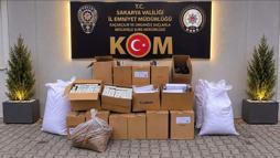 Sakarya’da kaçak tütün operasyonu: 2 gözaltı