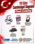 Samsun Canik Belediyesi'nden hediye yağmuru