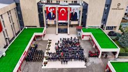 Mardin’de Cumhuriyet Bayramı kutlamaları çelenk sunma töreniyle başladı