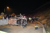 Otomobil uçuruma yuvarlandı: 1 ölü 3 yaralı