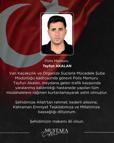 Bakan Çiftçi'den şehit polis memuru Tayfun Akalan için başsağlığı mesaj