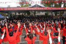 Kahramanmaraş’ta Cumhuriyet coşkusu