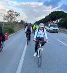 Cumhuriyetin 103'üncü yılında 103 kilometre pedal çevirdiler
