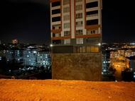 Ankara'da istinat duvarı çöken binanın temeli açığa çıktı