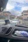 Yol tartışmasında öğrenci servisine saldırdı