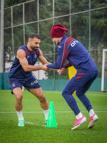 Trabzonspor, Gaziantep FK maçı hazırlıklarını sürdürdü