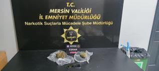 Mersin’de 'torbacı' operasyonunda 2 tutuklama