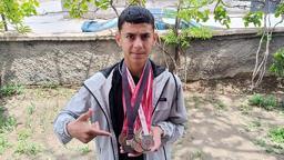 13 madalyalı yürüyüş sporcusu Yusuf'un hedefi milli takım