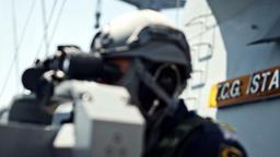 TCG İstanbul fırkateyninden hedeflere tam isabet