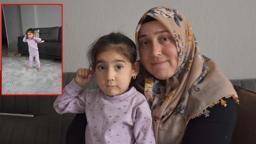 4 yaşındaki SMA'lı Cennet Su, ilk adımlarını attı