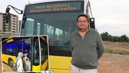 Karavan hayaliyle aldığı eski İETT otobüsüyle mahalleliyi gezdiriyor