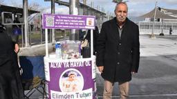 SMA'lı torunu için gönüllülerle el ele verdi