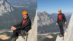 73 yaşında, dağcılık yaşam biçimi