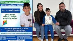 DMD'li Emir için zaman daralıyor, 8 ayda hedefin yüzde 15'i toplandı