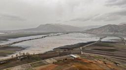 Kurutulan 'antik' göl, son yağışlarla hayat buldu