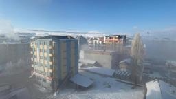 Mart ayında Ardahan buz kesti; Göle eksi 25 derece