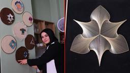 Evinin balkonunda başladığı filografi sanatını açtığı atölyesinde sürdürecek