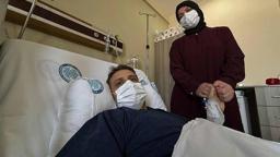 Siroz hastası eşini yaşatmak için 21 kilo verip, donör oldu