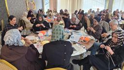 Malatya'da kadınların 'örgü' yarışı