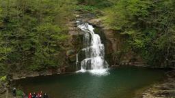 Gölderesi Şelalesi’nde ilkbahar güzelliği