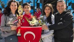 14 yaşındaki milli karateci Görkem dünya ikincisi oldu: Başarılarımı birincilikle taçlandırmak istiyorum