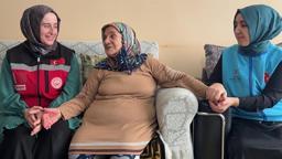 'Vefa' ziyaretiyle kapısı çalınan Mürvet nine: Devlet evimde, çok mutluyum