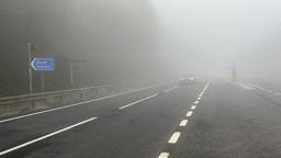 Bolu Dağı’nda sis etkili oldu