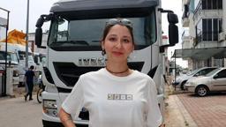 Begüm, memuriyeti bırakıp Avrupa yollarında TIR şoförü oldu