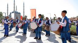 Kırkpınar Yağlı Güreşleri Festivali, geleneksel davul-zurna davetiyle başladı