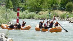 Türkiye Rafting Şampiyonası'nın 3'üncü ayağından renkli görüntüler