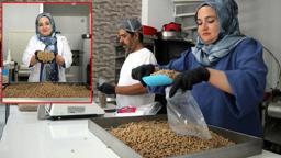 Açtığı iş yerinde yöresel yemekler yapıp 3 kızını üniversitede okutuyor