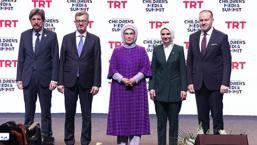Emine Erdoğan, TRT Uluslararası Çocuk Medyası Zirvesi’ne katıldı