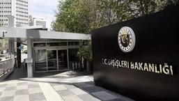 Dışişleri Bakanlığı’ndan ABD’deki Gazze konulu toplantıya ilişkin açıklama