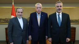 Cumhurbaşkanı Erdoğan, İran Dışişleri Bakanı Arakçi'yi kabul etti