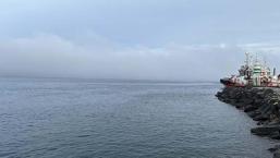 Çanakkale Boğazı, sis nedeniyle çift yönlü olarak ulaşıma kapatıldı