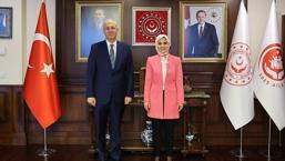 Bakan Göktaş, Mısır Ankara Büyükelçisi Elsheik ile görüştü