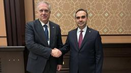 Bakan Kacır, Yunanistan Kalkınma Bakanı Theodorikakos ile görüştü