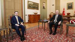 TBMM Başkanı Kurtulmuş, Adalet Bakanı Gürlek'i kabul etti