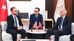 Bakan Ersoy, Kuzey Makedonyalı mevkidaşı Ljutkov ile Ankara’da bir araya geldi