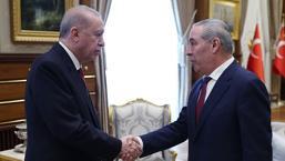 Cumhurbaşkanı Erdoğan, Filistin Devlet Başkan Yardımcısı Hüseyin eş-Şeyh'i kabul etti