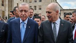 Cumhurbaşkanı Erdoğan, TBMM Başkanı Kurtulmuş'u ziyaret etti