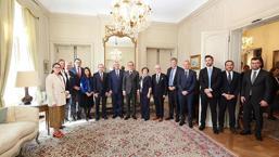 Bakan Bolat, Brüksel Başkent Bölgesi Başbakanı Dillies ile bir araya geldi